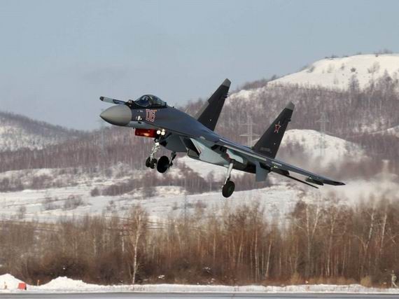 Máy bay chiến đấu Su-35S được trang bị cho Quân đội Nga.